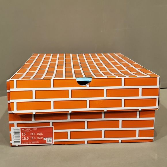 Size 15 - Nike Air Force 1 x Off-White Black 2022 DO6290-001 Original Box DS main image 7